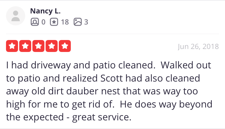 yelp review